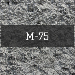 Цементный раствор М75
